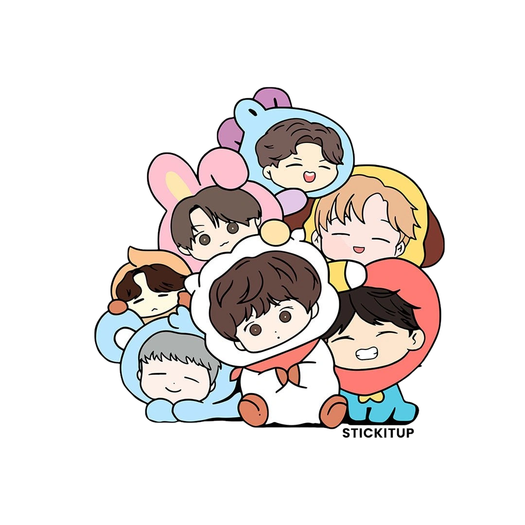 BTS Chibi 2.0 Sticker